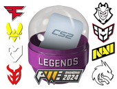 Капсула с наклейками легенд шанхайского мейджора 2024 года