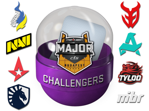 Budapest 2025 Challengers Sticker Capsule