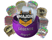 Капсула с автографами легенд StarLadder Budapest Major 2025