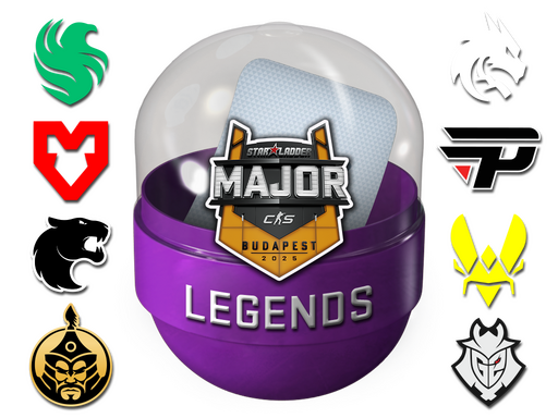 Budapest 2025 Legends Sticker Capsule