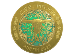 Austin 2025 Gold Coin