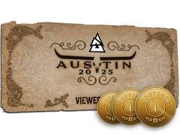 Austin 2025 Viewer Pass + 3 Souvenir Tokens
