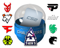 Austin 2025 Challengers Sticker Capsule