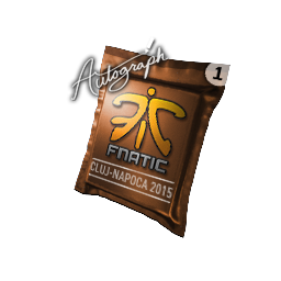 Капсула с автографом | Fnatic | Клуж-Напока-2015