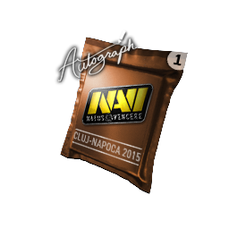 Капсула с автографом | Natus Vincere | Клуж-Напока-2015