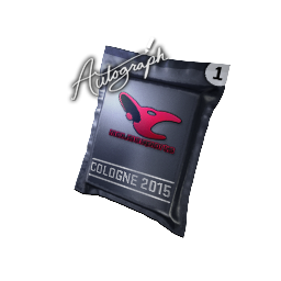 Капсула с автографом | mousesports | Кёльн-2015