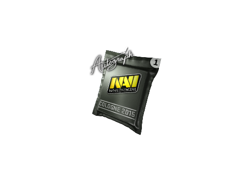 Pojemnik z autografem | Natus Vincere | Kolonia 2015