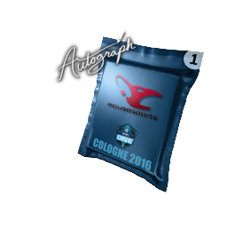 Капсула с автографом | mousesports | Кёльн-2016