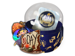 10 Year Birthday Sticker Capsule