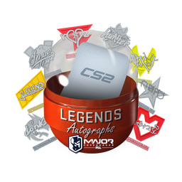 Капсула с автографами легенд PGL Major Copenhagen 2024