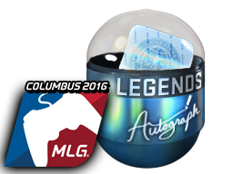 Autograph Capsule | Legends (Foil) | MLG Columbus 2016