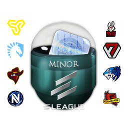 Региональные претенденты ELEAGUE Boston 2018 с Flash Gaming (голографическая/металлическая)