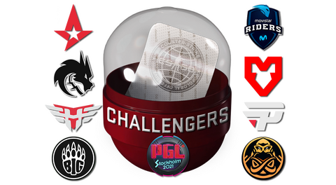 Stockholm 2021 Challengers Sticker Capsule