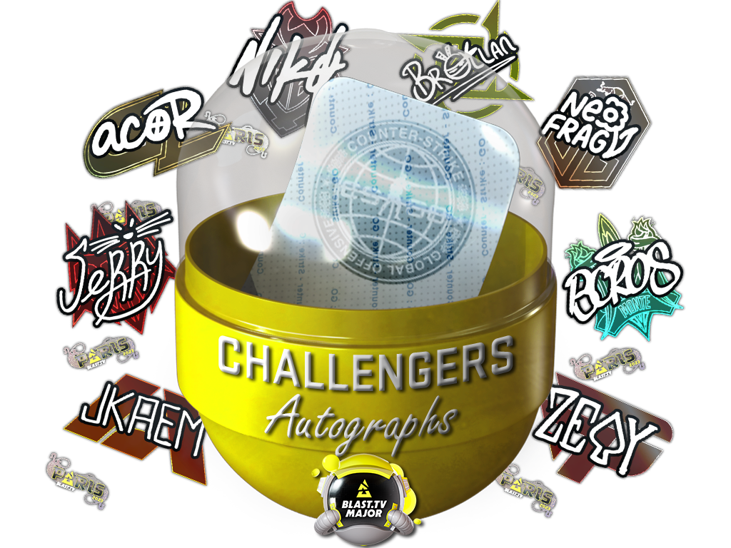 Paris 2023 Challengers Autograph Capsule