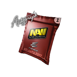 Капсула с автографом | Natus Vincere | Атланта-2017