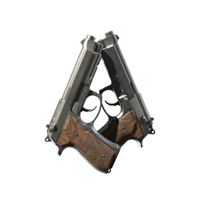 StatTrak™ Dual Berettas | Retribution (Minimal Wear) thumbnail