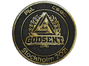 Patch | GODSENT (Gold) | Stockholm 2021