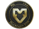 Patch | MOUZ (Gold) | Stockholm 2021