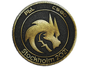 Patch | Team Spirit (Gold) | Stockholm 2021