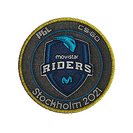 Patch | Movistar Riders | Stockholm 2021