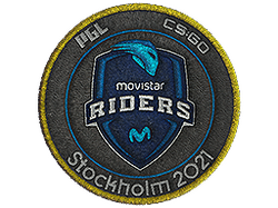 Patch | Movistar Riders | Stockholm 2021