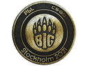 Patch | BIG (Gold) | Stockholm 2021