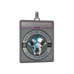 Sticker Slab | ESL Skull (Foil) | Katowice 2014
