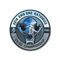 Sticker | ESL Skull (Foil) | Katowice 2014