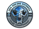 Sticker | ESL Skull (Foil) | Katowice 2014