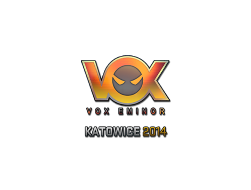 Aufkleber | Vox Eminor (Holo) | Kattowitz 2014