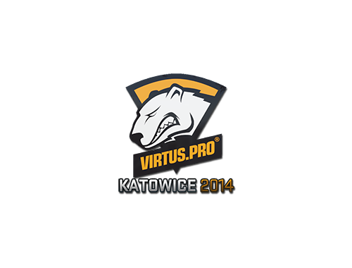 Naklejka | Virtus.Pro | Katowice 2014