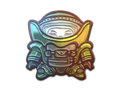 Наклейка | Сапер (металлическая)