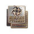 Sticker | Ninjas in Pyjamas (Holo) | DreamHack 2014