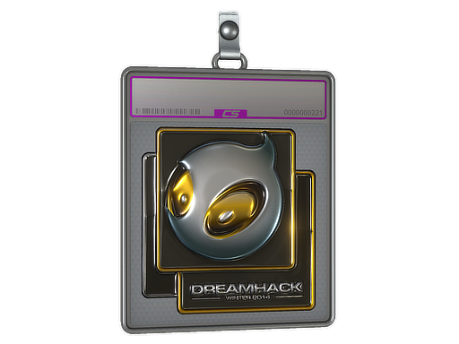 Sticker Slab | Team Dignitas (Foil) | DreamHack 2014