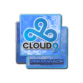 Sticker | Cloud9 (Holo) | DreamHack 2014