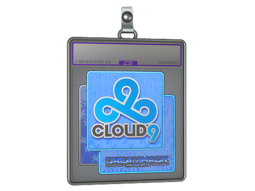 Sticker Slab | Cloud9 (Holo) | DreamHack 2014