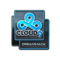 Sticker | Cloud9 (Foil) | DreamHack 2014