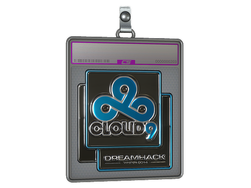 Sticker Slab | Cloud9 (Foil) | DreamHack 2014