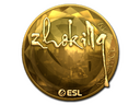 Sticker | zhokiNg (Gold) | Katowice 2019