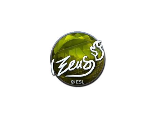 Sticker | Zeus (premium) | Katowice 2019