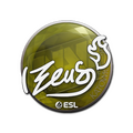 Sticker | Zeus | Katowice 2019