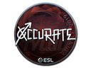 Sticker | xccurate (Foil) | Katowice 2019