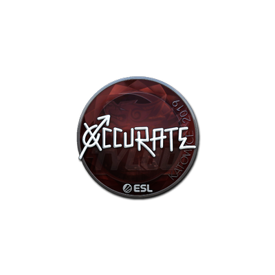 Sticker | xccurate (Foil) | Katowice 2019