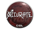 Sticker | xccurate | Katowice 2019