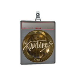 Sticker Slab | XANTARES (Gold) | Katowice 2019