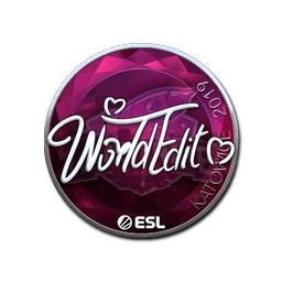 WorldEdit (металлическая) | Катовице-2019