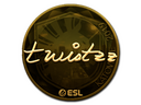 Sticker | Twistzz (Gold) | Katowice 2019