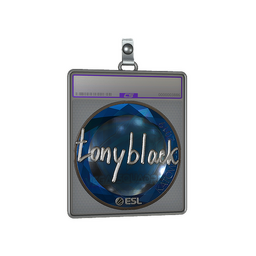 Sticker Slab | tonyblack (Foil) | Katowice 2019