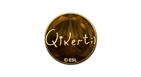 Sticker | qikert (Gold) | Katowice 2019