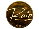 Sticker | rain (Gold) | Katowice 2019